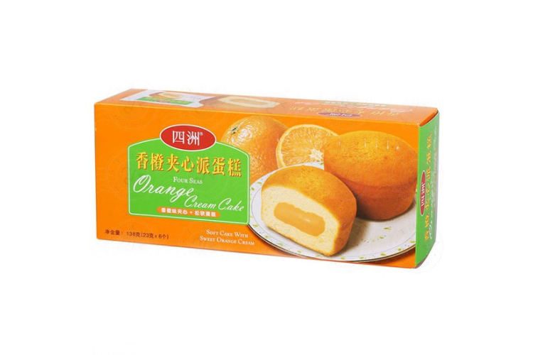 FOUR SEAS ORANGE CREAM CAKE 138G